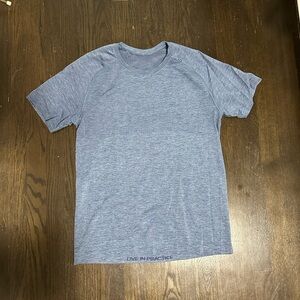 lululemon athletica Heathered Blue Tee